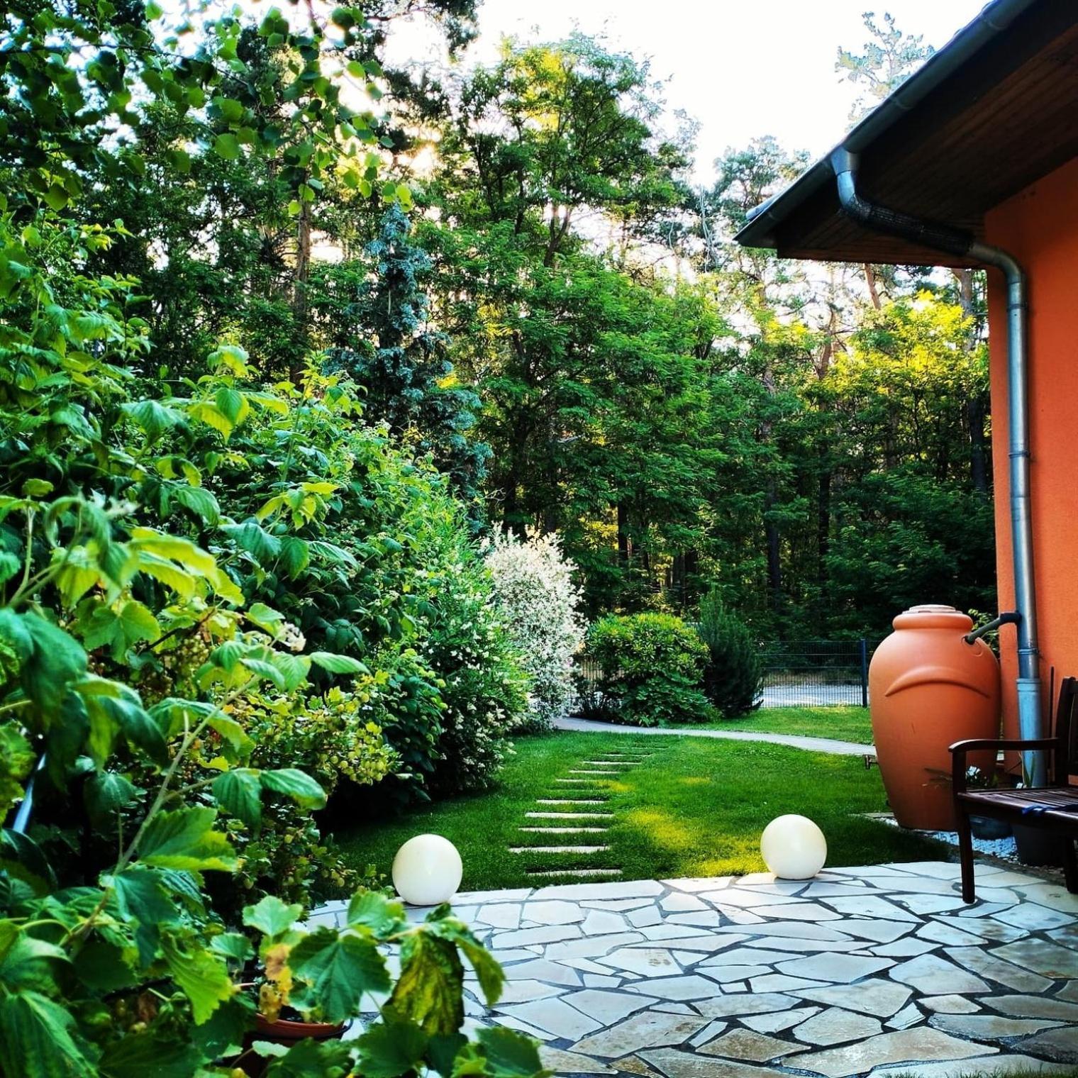 Ferienwohnung Am Waldesrand - Garten, Terrasse, Grill, Luftkuehler, Massagesessel, Kinderspielecke, Spielekonsole Cottbus Exterior photo
